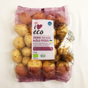 Ekologisk mjölig potatis 2 kg