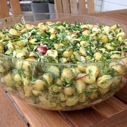 Fransk potatissallad